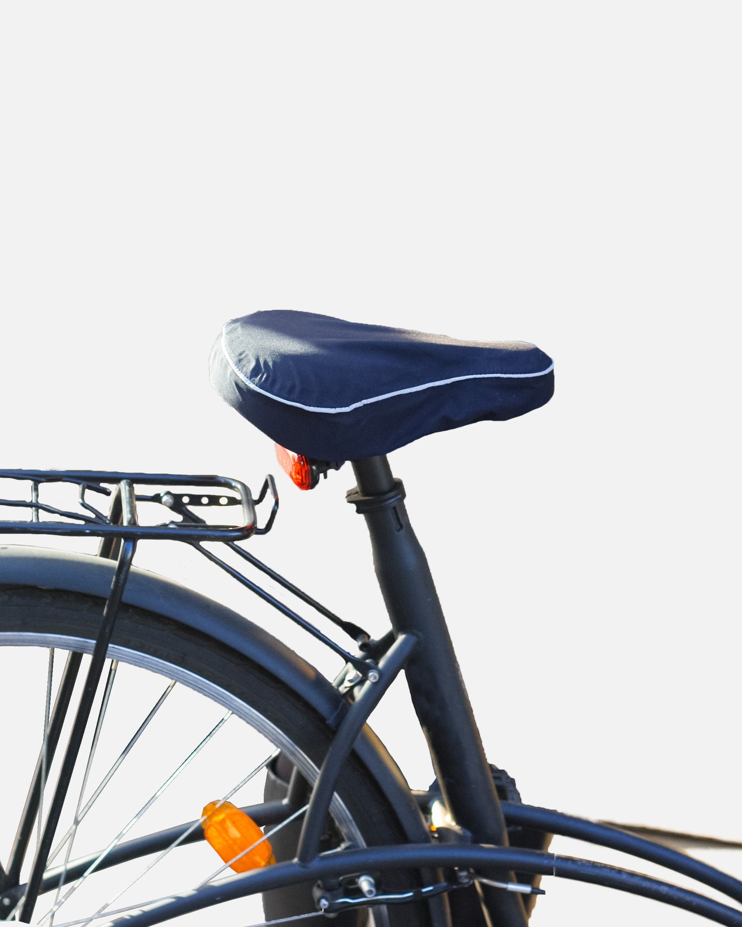 Couvre-selle imperméable bleu marine réfléchissant - euphrosyne