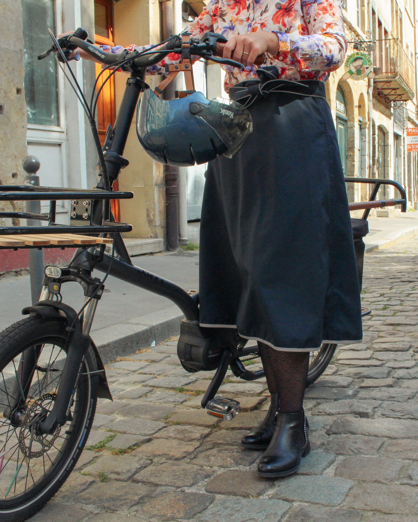 Jupe de pluie imperméable à vélo - euphrosyne