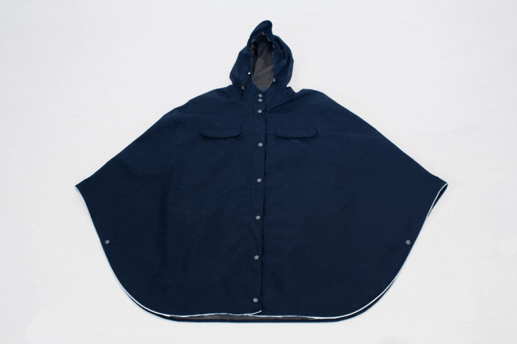 pochon de rangement imperméable cape de pluie - euphrosyne